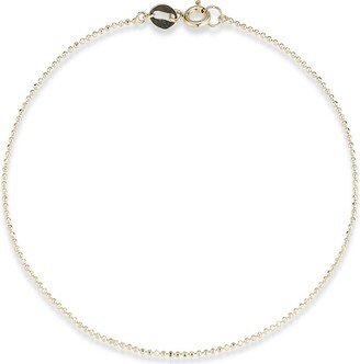 Ember Fine Jewelry 14K Ball Chain Anklet