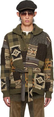 Khaki Ranch Cardigan