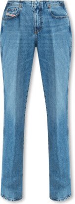 ‘D-ESCRIPTION’ Low Rise Jeans - Blue