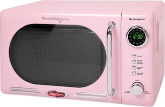 Nostalgia NRMO7AQ6A Retro 700-Watt Led Microwave