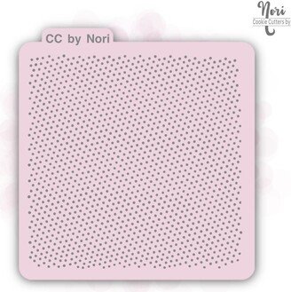 Polka Dot Basketball Pattern Background Stencil - Cookie Cutters By Nori Cnp0015