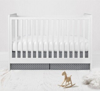 Arrows Gray Crib/Toddler ruffles/skirt