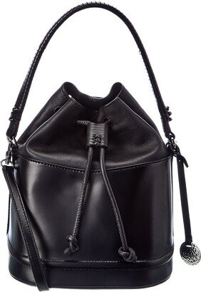 Agne Leather Bucket Bag
