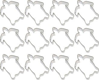 1 Dozen 12 Sea Turtle Sea-Turtle 4'' Cookie Cutter Metal Freshie