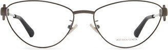 Cat-Eye Frame Glasses-CT