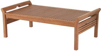 Stamford Eucalyptus Wood Outdoor Rectangle Coffee Table