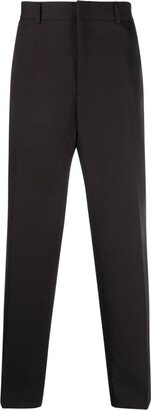 Tapered-Leg Tailored Trousers-AH