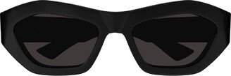 Square Frame Sunglasses-BU