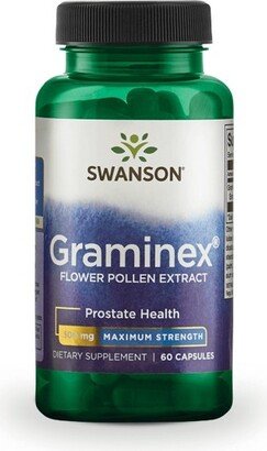 Swanson Health Products Swanson Graminex Flower Pollen Extract - Maximum Strength 500 mg 60 Caps