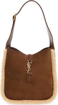 Logo Plaque Small Shoulder Bag-AB