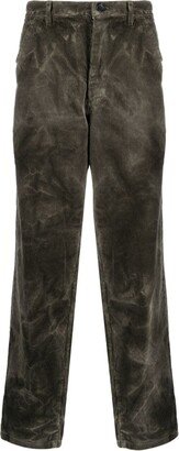 Straight-Leg Corduroy Trousers-AC