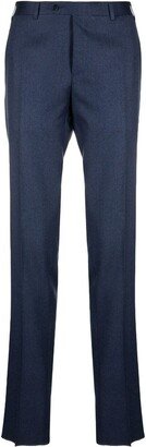 Straight-Leg Tailored Trousers-BF