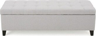 Mission Storage Ottoman