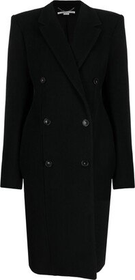 Double-Breasted Wool Coat-DG