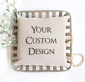 Custom Throw Pillow Covers - Design Case Your Here Personalized For Wedding Gift