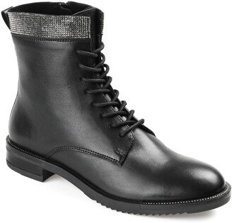 Journee Signature Natara Lace-Up Bootie