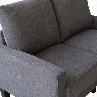 Modern Living Room Furniture Loveseat in Fabric