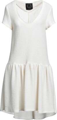 T-JACKET by TONELLO Mini Dress Ivory