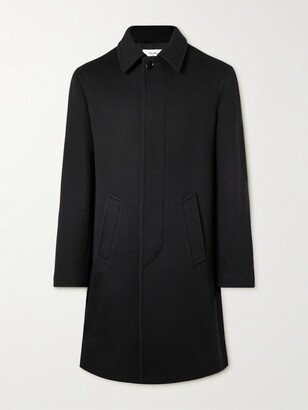 Wool and Cashmere-Blend Coat-AA