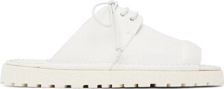 White Gomme Sanpomice Sandals-AA