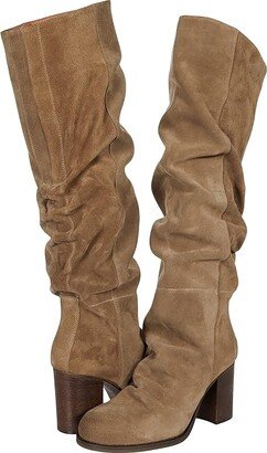 Elle Tall Slouch Boot (Mushroom) Women's Shoes