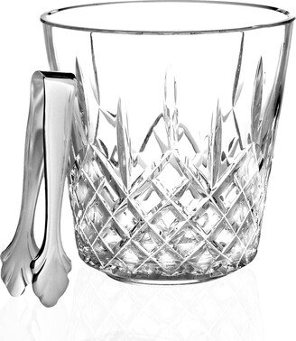 Barware, Lismore Ice Bucket With Tongs