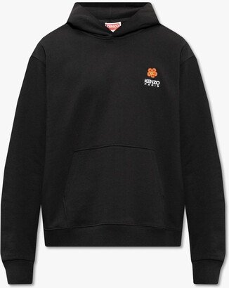 Logo Embroidered Hoodie-AL