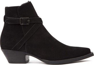 Lukas Pointed-Toe Chelsea Boots