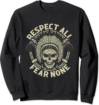 HUSTLERS NEVER FAIL CLOTHING RESPECT ALL FEAR NONE Sweatshirt