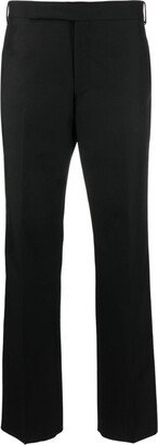 Pressed-Crease Tapered-Leg Trousers-AC