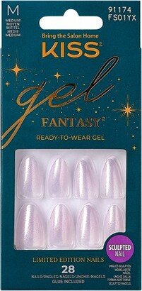 KISS Products Gel Sculpted Fake Nails - Tinsel - 31ct