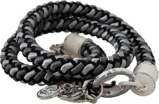 Multicolor Twisted Rope Chain Buckle Women's Belt