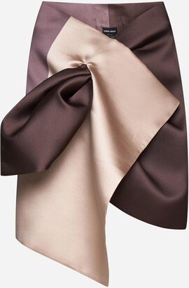 Silk-blend Satin Stole