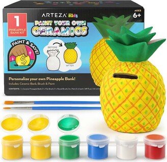 Arteza Kids Paint Your Own Pineapple Bank - 10 Pieces