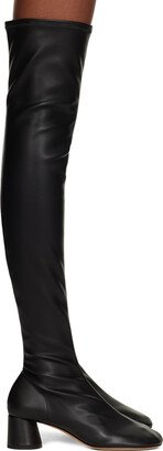 Black Glove Over-The-Knee Boots