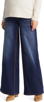 Over the Bump High Waist Wide Leg Maternity Jeans