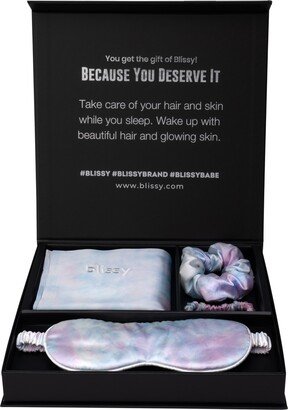 Blissy Pure Silk 4 Piece Dream Set, Queen