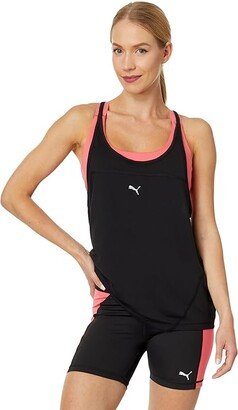 Run Tank Black) Women's Clothing