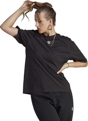 Adicolor Essentials Tee (Black) Women's Clothing