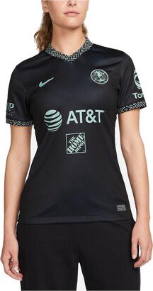 Women's Black Club America 2021/22 Third Replica Jersey