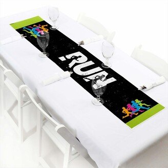 Big Dot Of Happiness Set the Pace - Running - Petite Party Paper Table Runner - 12 x 60 inches