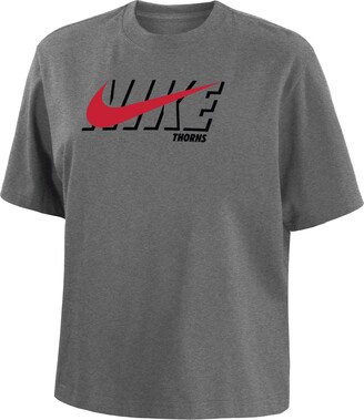 Portland Thorns Women's Soccer T-Shirt in Grey