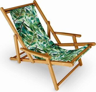 Marta Barragan Camarasa Leaf The Jungle Watercolor Sling Chair