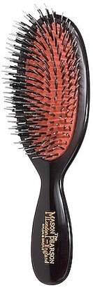 Pocket Mixture Bristle & Nylon Hair Brush in Red