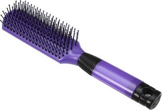 Unique Bargains Travel Soft Detangling Hair Brush 1 Pc Purple