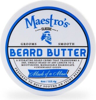 Maestro's Classic Beard Butter Mark of a Man Blend - 4.0oz