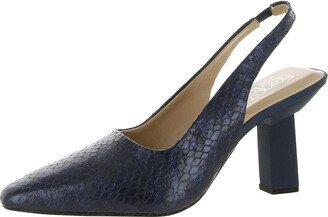 Womens Milano Pointed Toe Slingback Pump