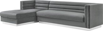 Jamarcus Upholstered Left Facing Chaise Sectional Sofa