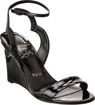 Zeppa Chick 85 Patent Wedge Sandal