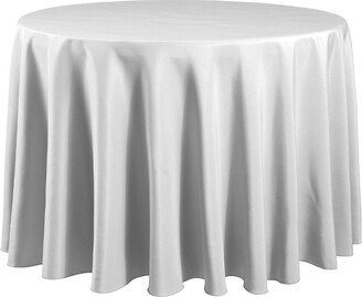 RCZ Decor RCZ Décor Elegant Round Table Cloth - Made With High Quality Polyester Material, Beautiful White Tablecloth With Durable Seams